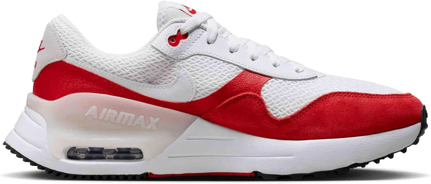 Мужские кроссовки Nike Systm, White And Red — фото 2