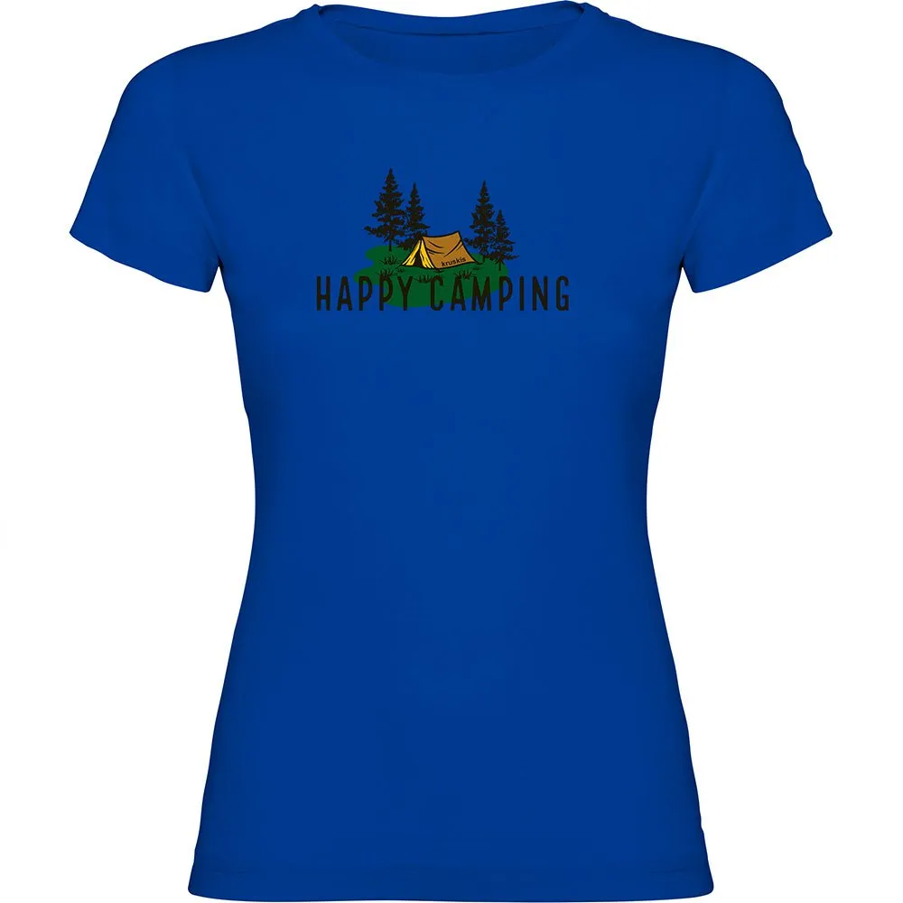 

Футболка Kruskis Happy Camping, синий