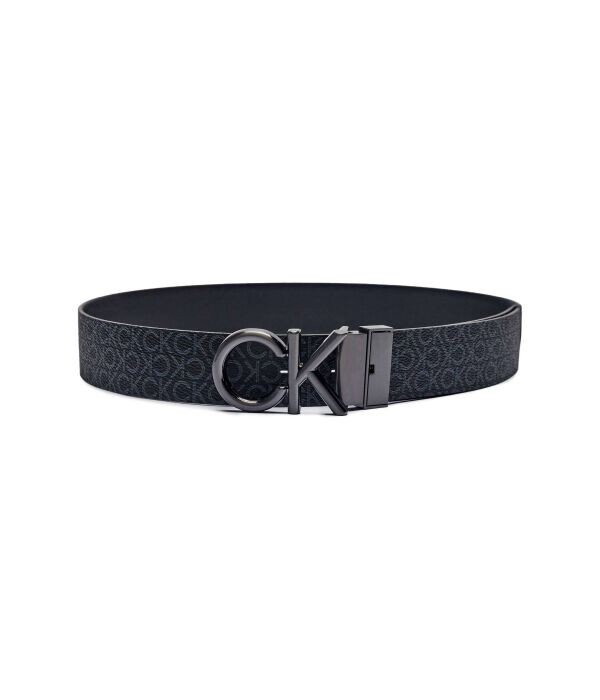 

Ремень двусторонний кожаный Calvin Klein, черный