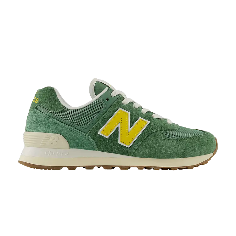 

Кроссовки New Balance Wmns 574 Mallard Green Yellow, зеленый