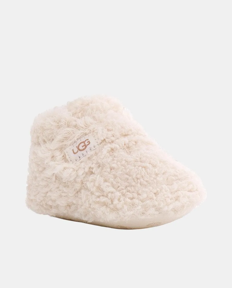 Пинетки-овечки Bixbee для малыша из кожи UGG, светло-коричневый — фото 2