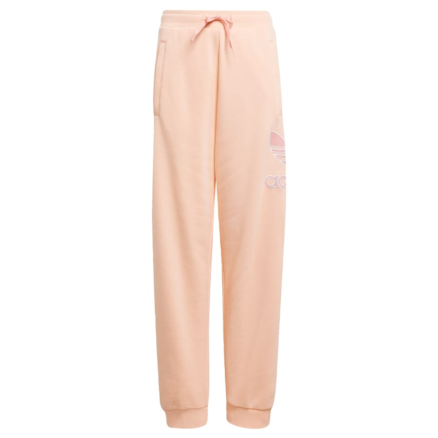 

Зауженные брюки ADIDAS ORIGINALS Big Logo Execution Oversized Sweat Pants, розовый/розовый