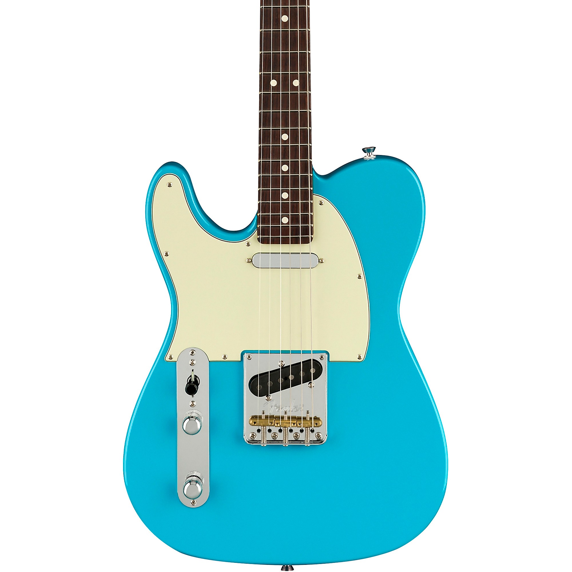 

Электрогитара Fender American Professional II Telecaster с накладкой из палисандра для левой руки, цвет Майами синий