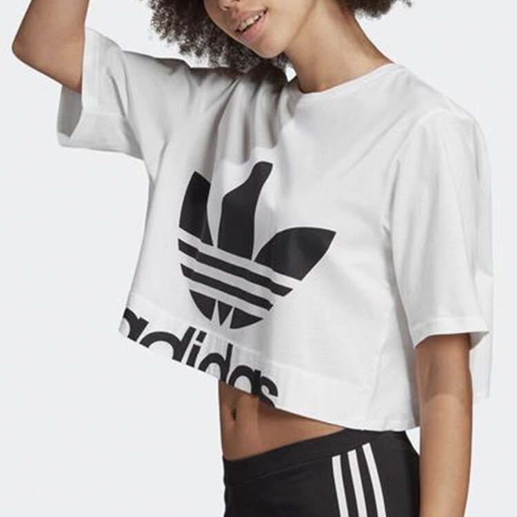 Укороченный топ ADICOLOR для женщин Adidas Originals — фото 4