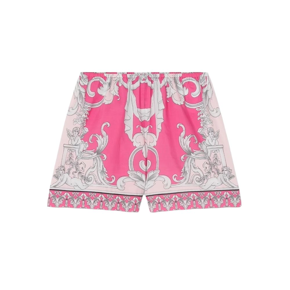 

VERSACE Шорты пляжные Barocco 'Fuxia/English Rose'