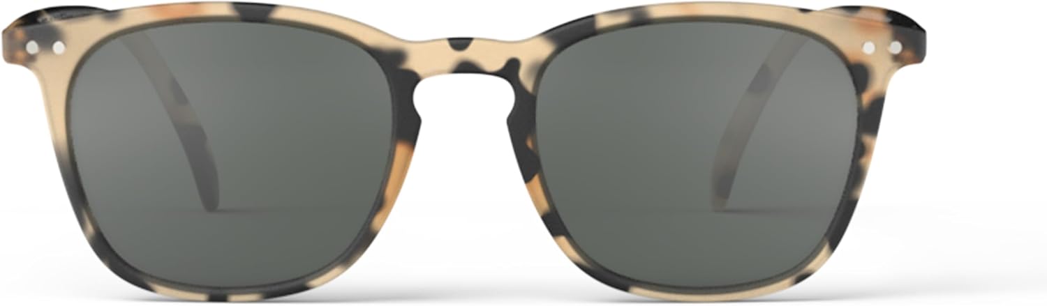 

Солнцезащитные очки IZIPIZI SUN #E в светло-черепаховой оправе | Прямоугольные солнцезащитные очки для мужчин и женщин, 100% защита от УФ-излучения, устойчивые к царапинам, серые линзы, Light Tortoise