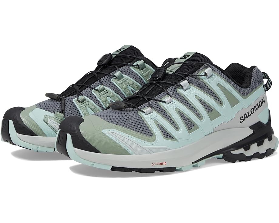 

Кроссовки Salomon XA Pro 3D V9, цвет Quiet Shade/Lily Pad/Blue Haze