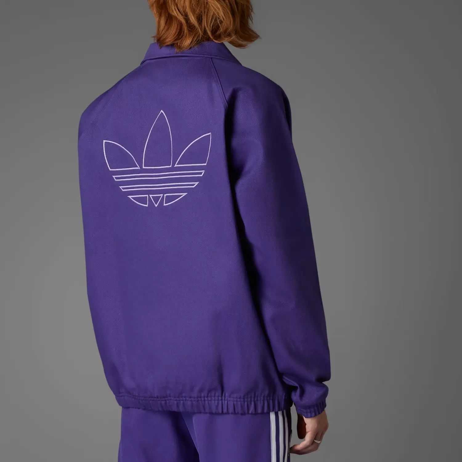 Толстовка Adidas Real Madrid Terrace Icons Drill Adidas Originals, фиолетовый — фото 4