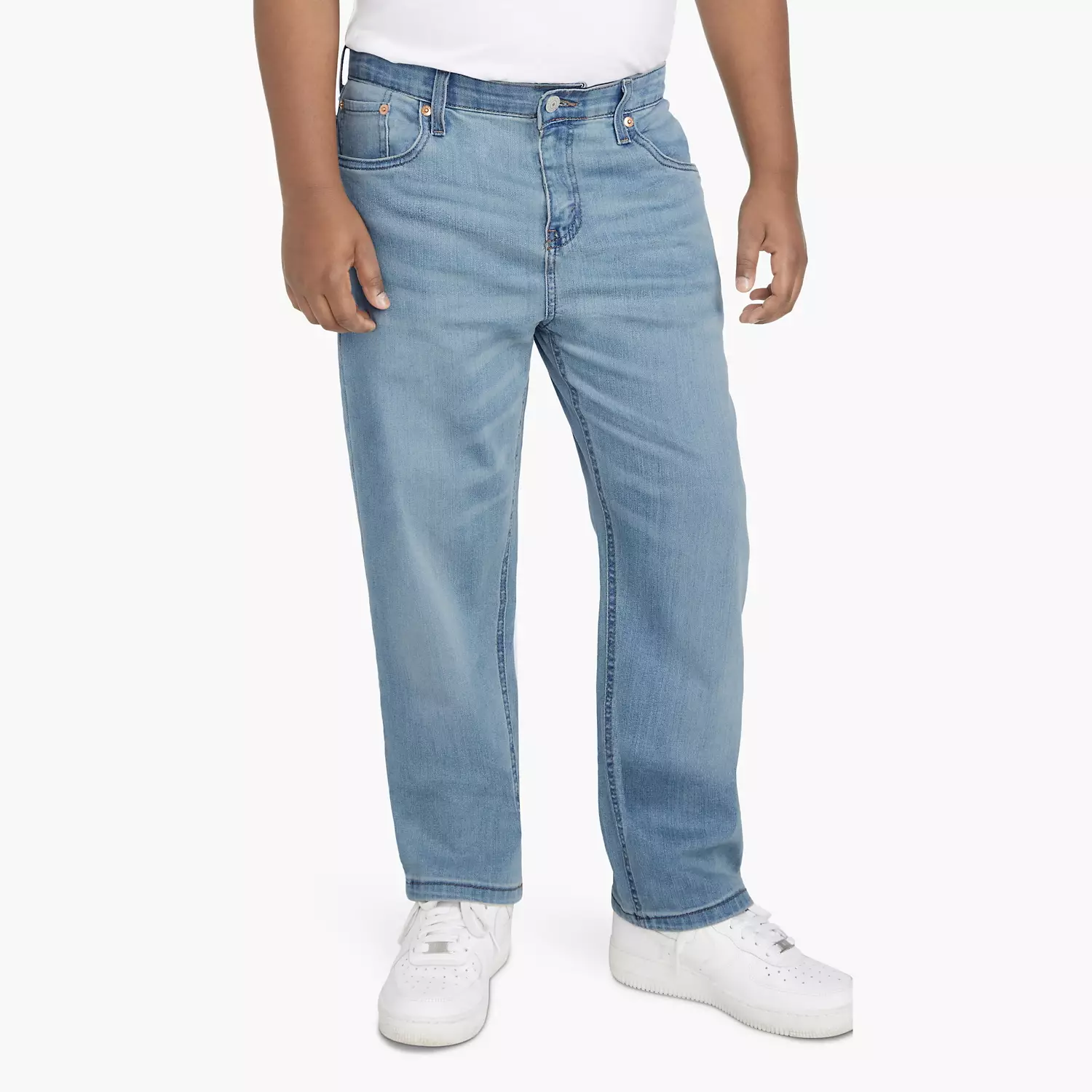 514 Прямые спортивные джинсы для мальчиков 8-20 лет Levi's, цвет Found - Medium Wash — фото 2