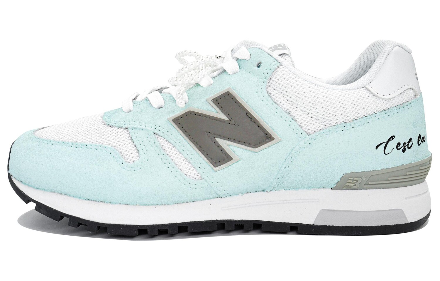 

Кроссовки NB 565 унисекс с низким верхом мятно-зеленого цвета New Balance