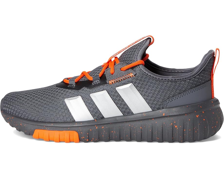 Кроссовки adidas Kids Kaptir 4.0 Shoes, цвет Grey/Matte Silver/Impact Orange — фото 4
