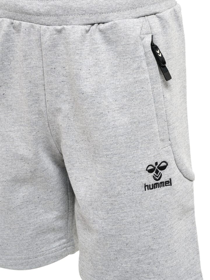 Спортивные штаны Hummel Verstellbare Taille Shorts Hmlmove Multisport Kinder, цвет GREY MELANGE — фото 3