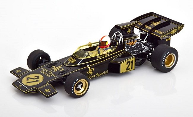 

Mcg Lotus 72D #21 Spain Gp F1 1972 Дэйв Уол 1:18 18611