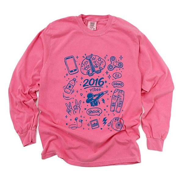 

Футболка с принтом в стиле коллажа 2016 vibes sketched, длинный рукав, окрашенная в готовом виде Simply Sage Market, Crunchberry, Зеленый, Футболка с принтом в стиле коллажа 2016 vibes sketched, длинный рукав, окрашенная в готовом виде Simply Sage Market,