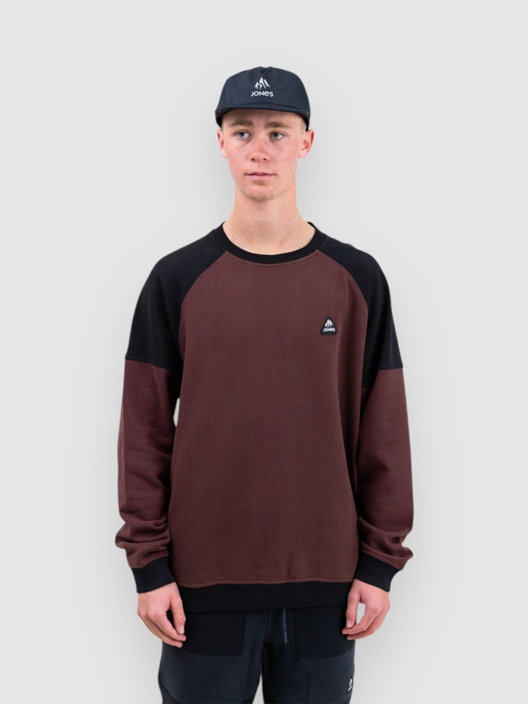 

Свитер Jones Snowboards Sierra Org Cot Sweater, coffee brown