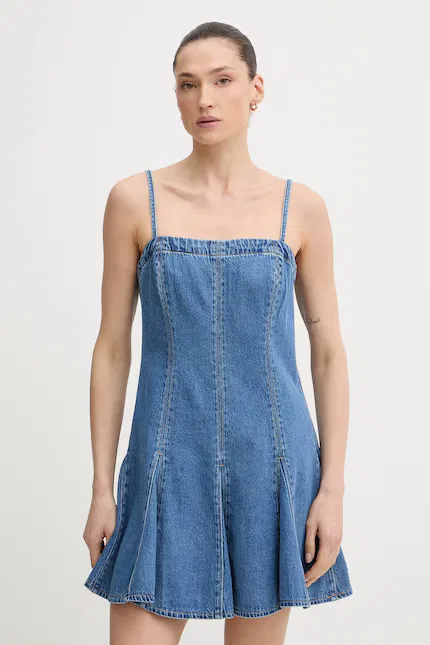 Платье джинсовое Denim Godet Levi's, синий