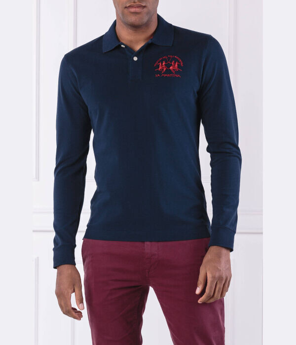 

Поло La Martina Milo Regular Fit, синий