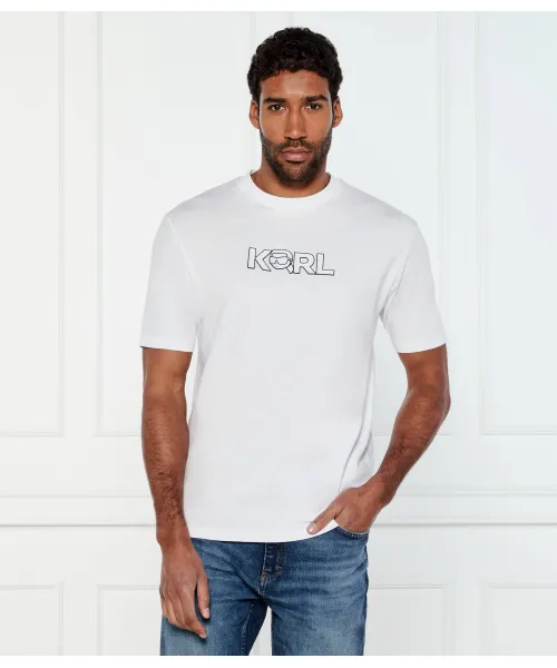 

Футболка Loose fit Karl Lagerfeld, белый