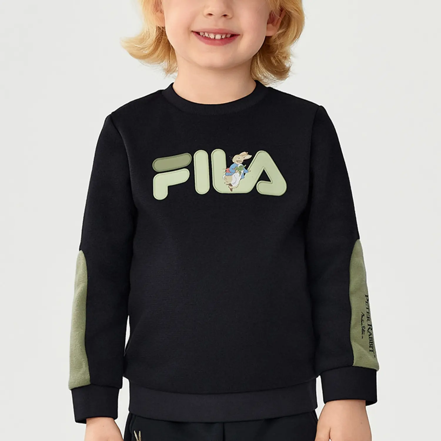 Толстовка для детей 3-7 лет FILA KIDS, синий — фото 3