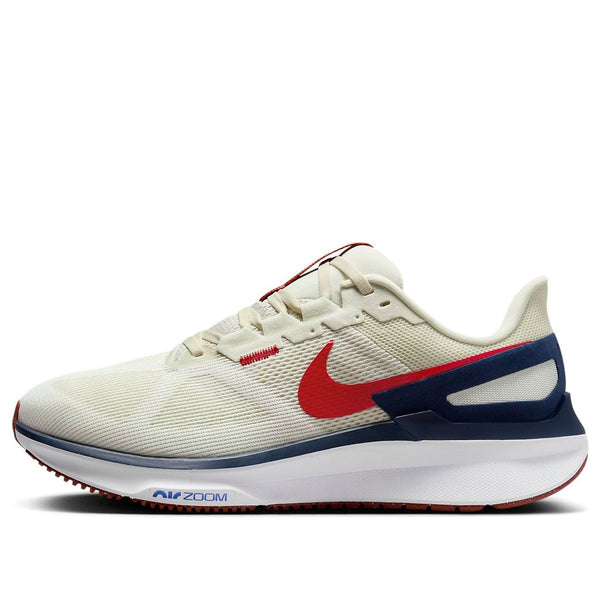 

Кроссовки air zoom structure 25 extra wide 'sea glass university red' Nike, синий