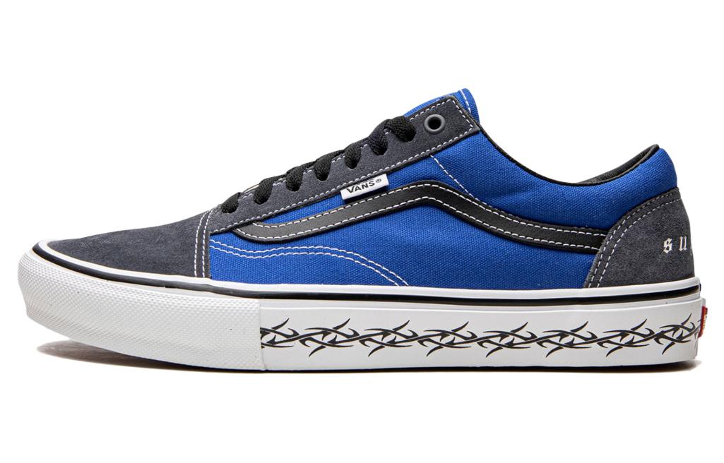 

Кроссовки Vans Skate Old Skool Supreme Tribal Barbed Wire Royal