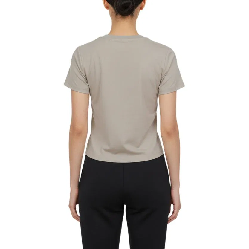 Женская футболка FOS с рукавом реглан Adidas, Khaki Gray — фото 3