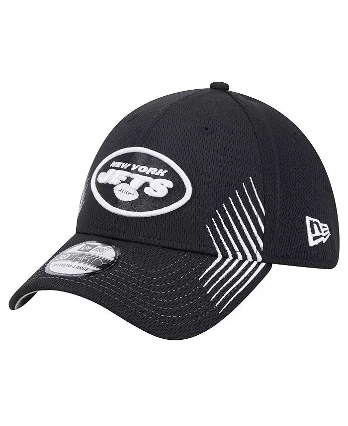 

Мужская черная бейсболка New York Jets Active 39THIRTY Flex New Era