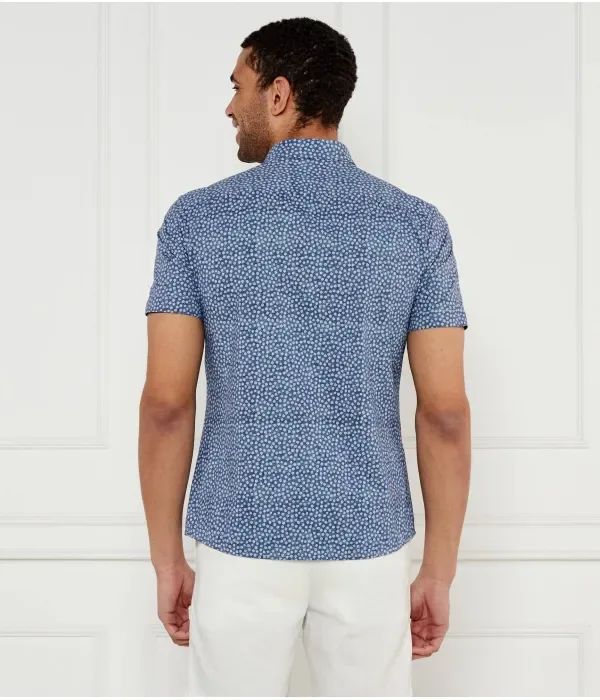 Рубашка P-ROAN-ken-SH-C1-242 slim fit Boss, синий — фото 3