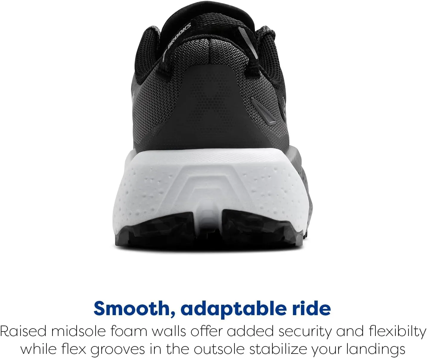 Мужские кроссовки Brooks 1104401d314, белый/черный — фото 3