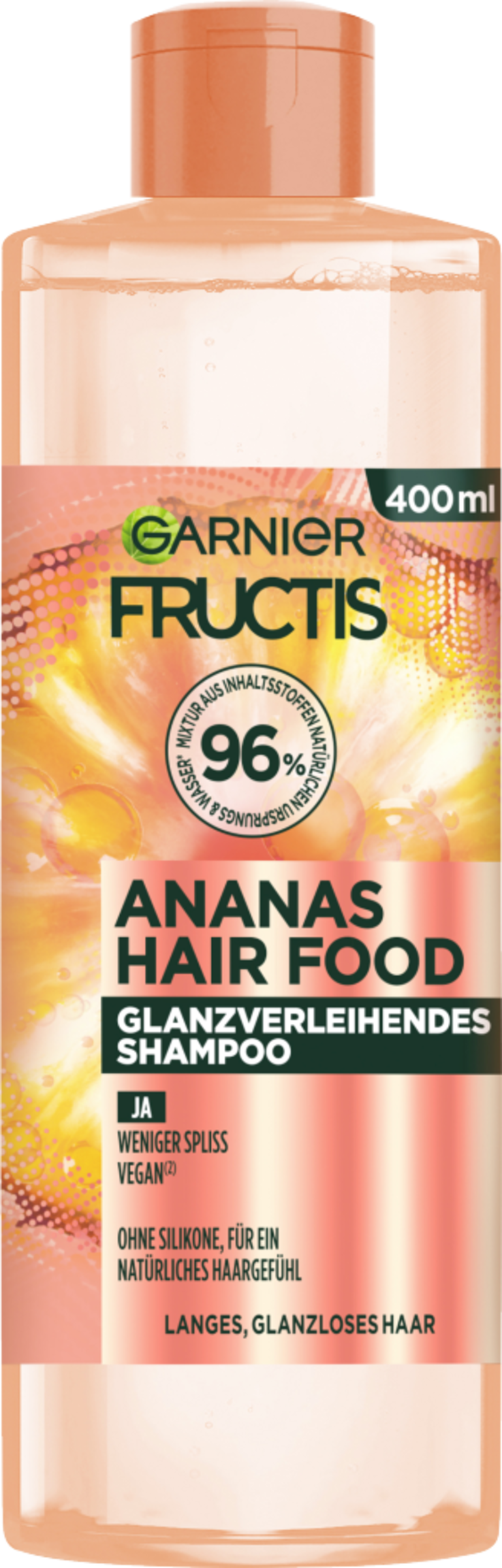 

Шампунь Garnier Fructis Glanzverleihendes Ananas Hair Food Shampoo