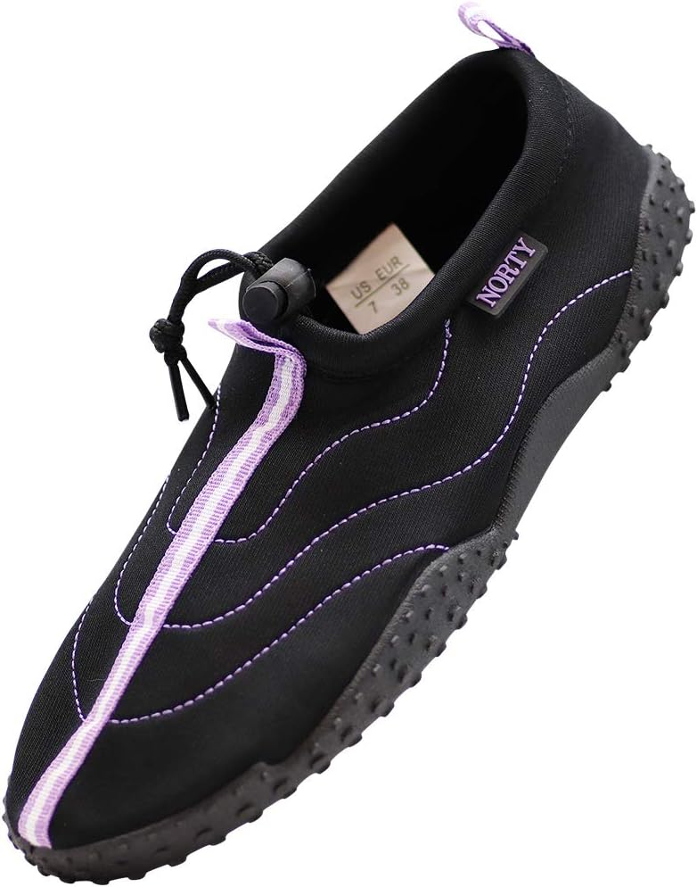 

Водные туфли для женщин, обувь для плавания для женщин, пляжная обувь для женщин, водные носки Norty, фиолетовый