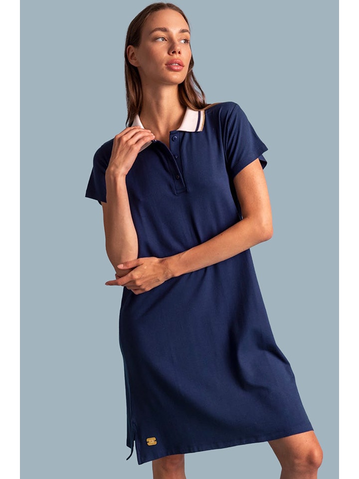 

Платье до колена admas, темно-синий