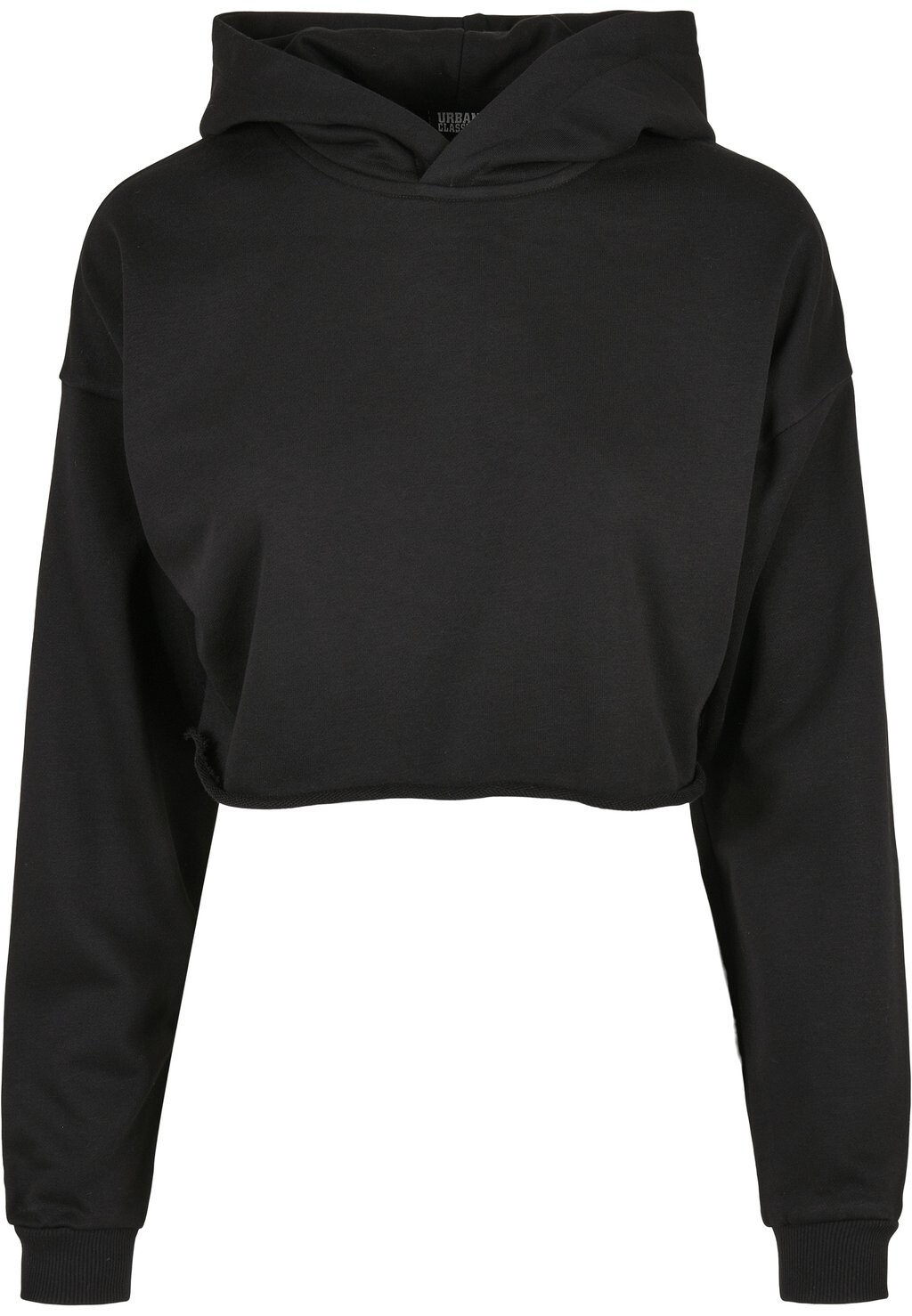 

Толстовка с капюшоном Urban Classics Ladies Oversized Cropped Hoody, черный