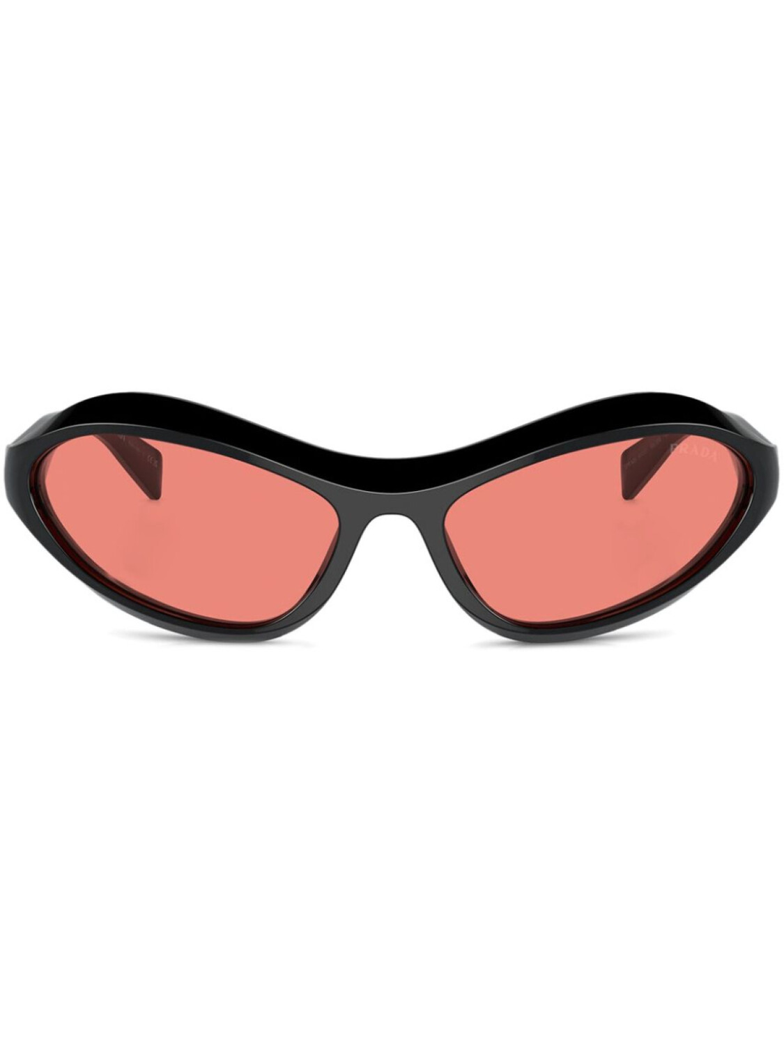 

Prada Eyewear солнцезащитные очки Swing, черный