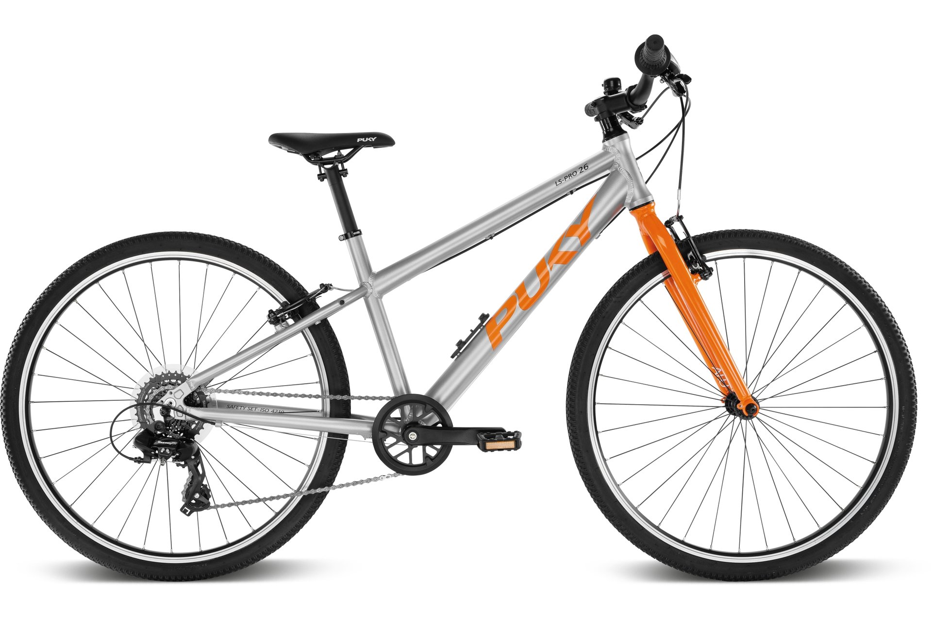 

Горный велосипед Puky LS-PRO 26-8 - 26 дюймов - Diamant - 2023, цвет Orange|Silver Orange