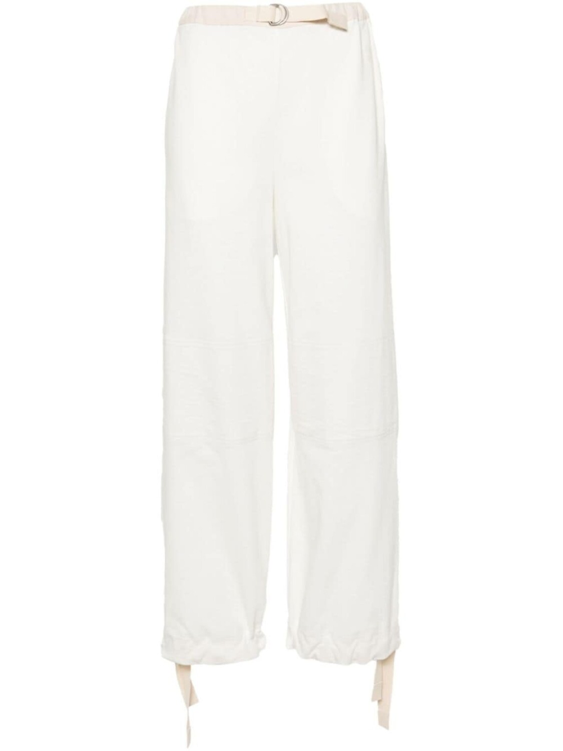 

Jil Sander брюки с поясом, белый