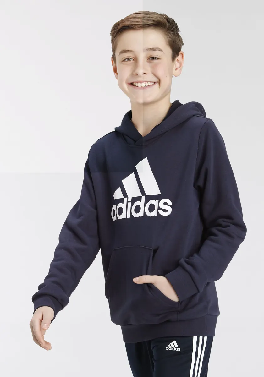 

Толстовка Adidas Sportswear с капюшоном "BIG LOGO ESSENTIALS COTTON HOODIE", белый