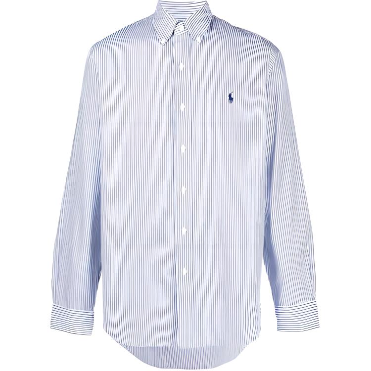 

Поло с вышивкой пони Поплин Рубашка Polo Ralph Lauren, Синий