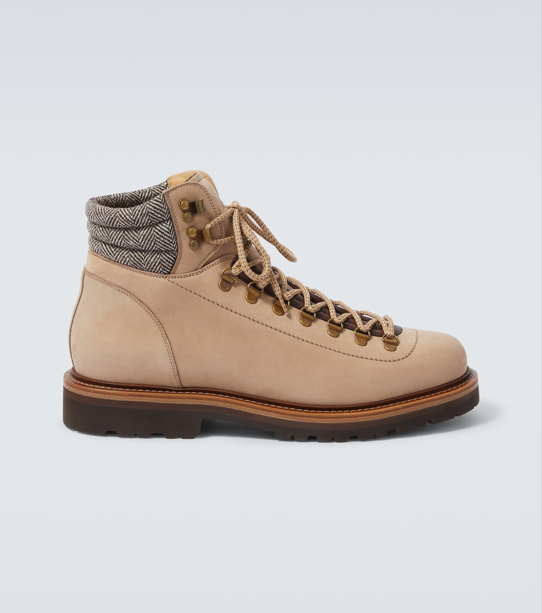 

Кожаные треккинговые ботинки Brunello Cucinelli, CBW35
