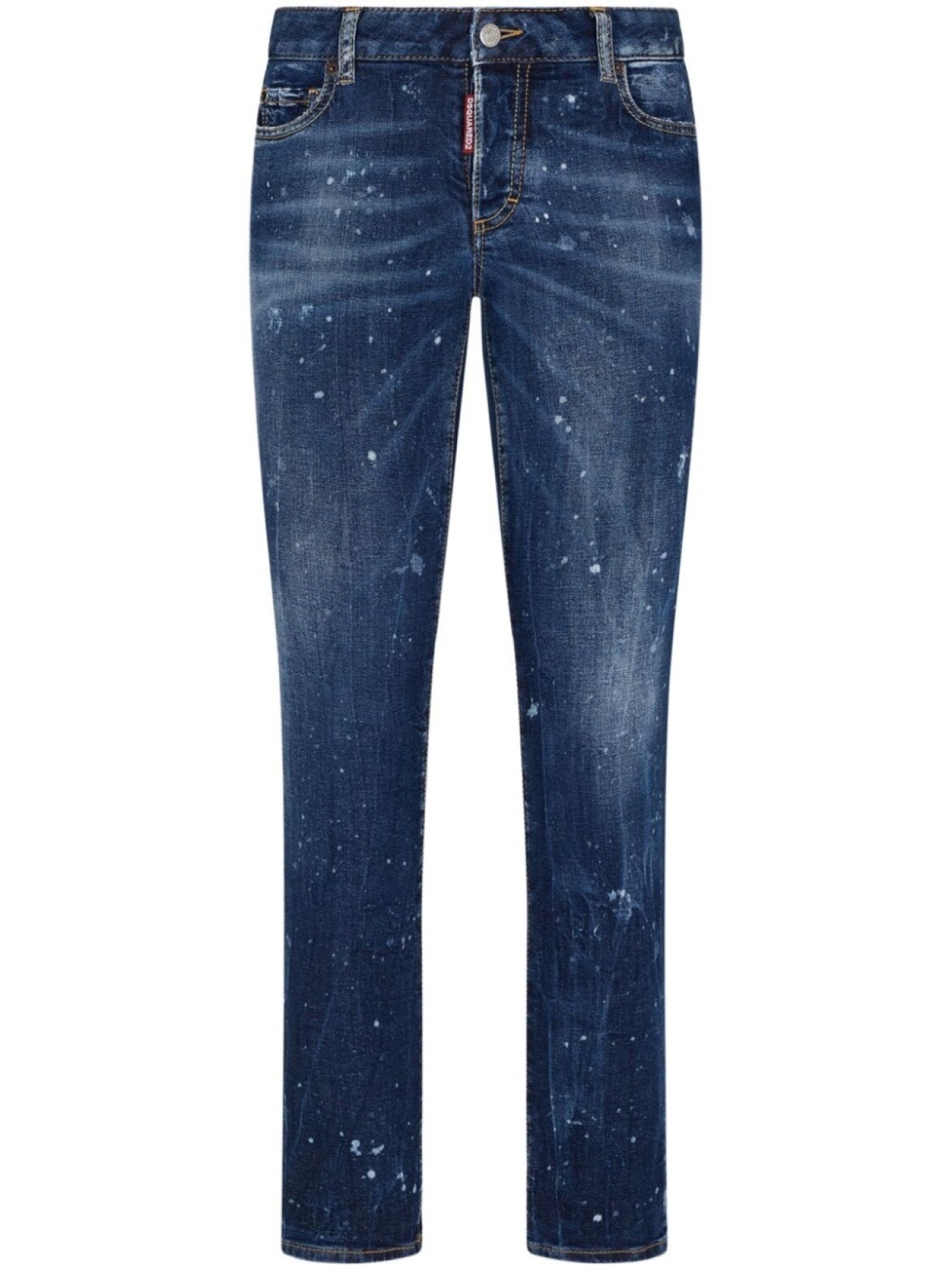 

Dsquared2 джинсы с эффектом разбрызганной краски, синий