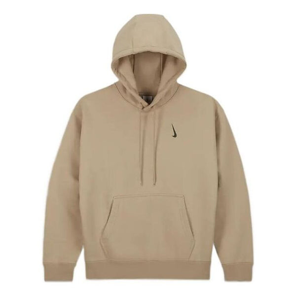 

Толстовка men's x billie eilish crossover solid color cotton hooded long sleeves us edition brown Nike, мультиколор