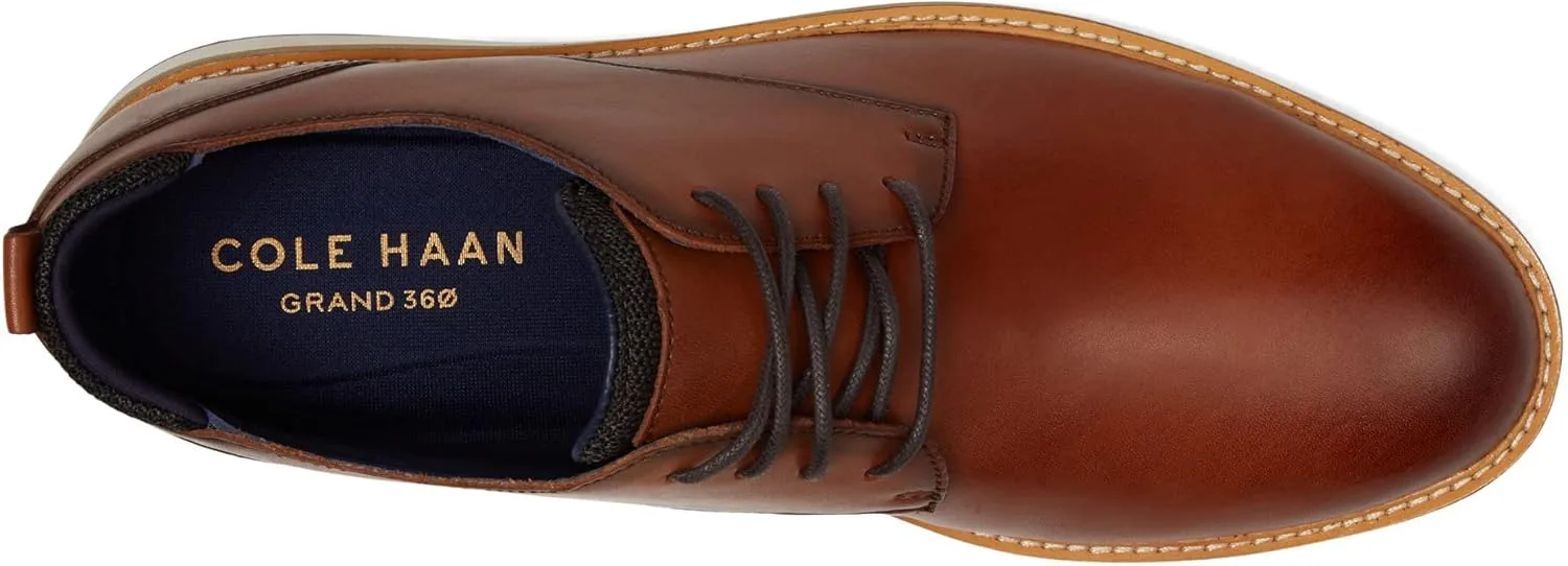 Мужские оксфордские туфли Cole Haan Osborn Grand 360 с гладким носком, слоновая кость — фото 2
