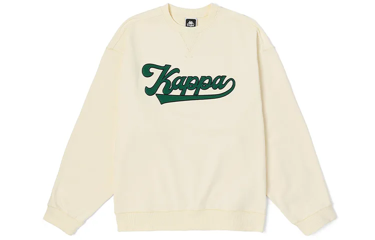 

Свитшот Unisex Crew Neck Moderate Kappa, tallow белый-0111