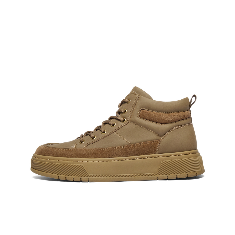 

BELLE Мужские ботинки Martin цвета хаки желто-коричневый