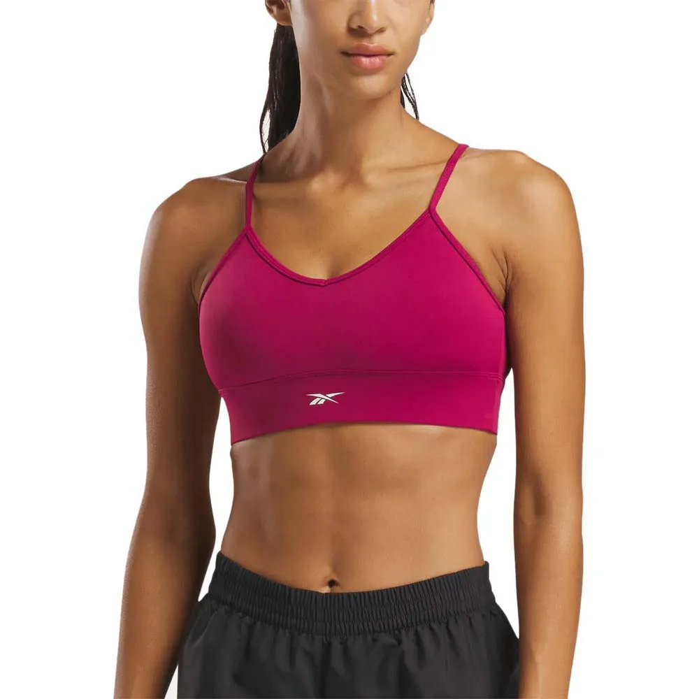 

Спортивный бюстгальтер Reebok ID Train Tri-Back sports bra, розовый