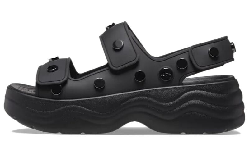 Женские пляжные сандалии Crocs, Black