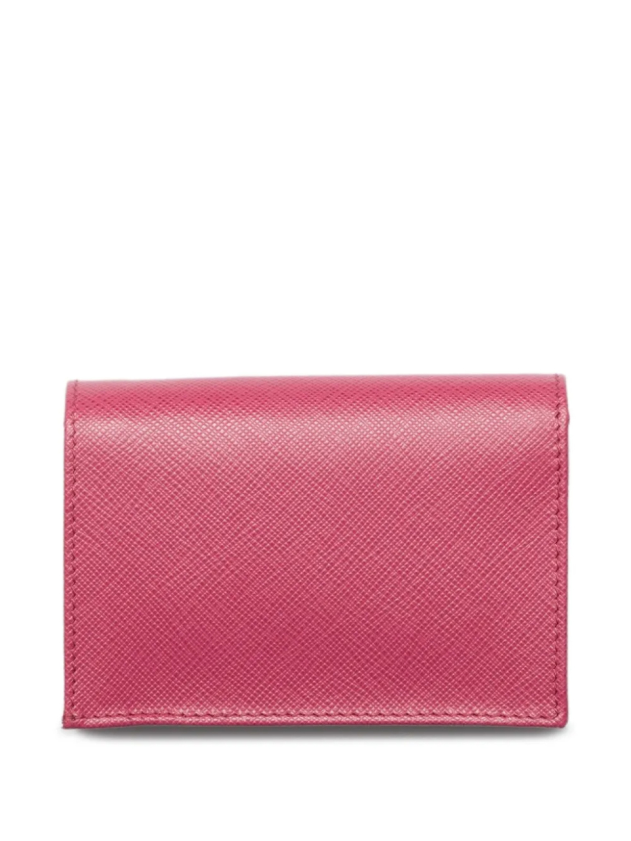 Prada маленький кошелек из сафьяновой кожи, розовый — фото 2