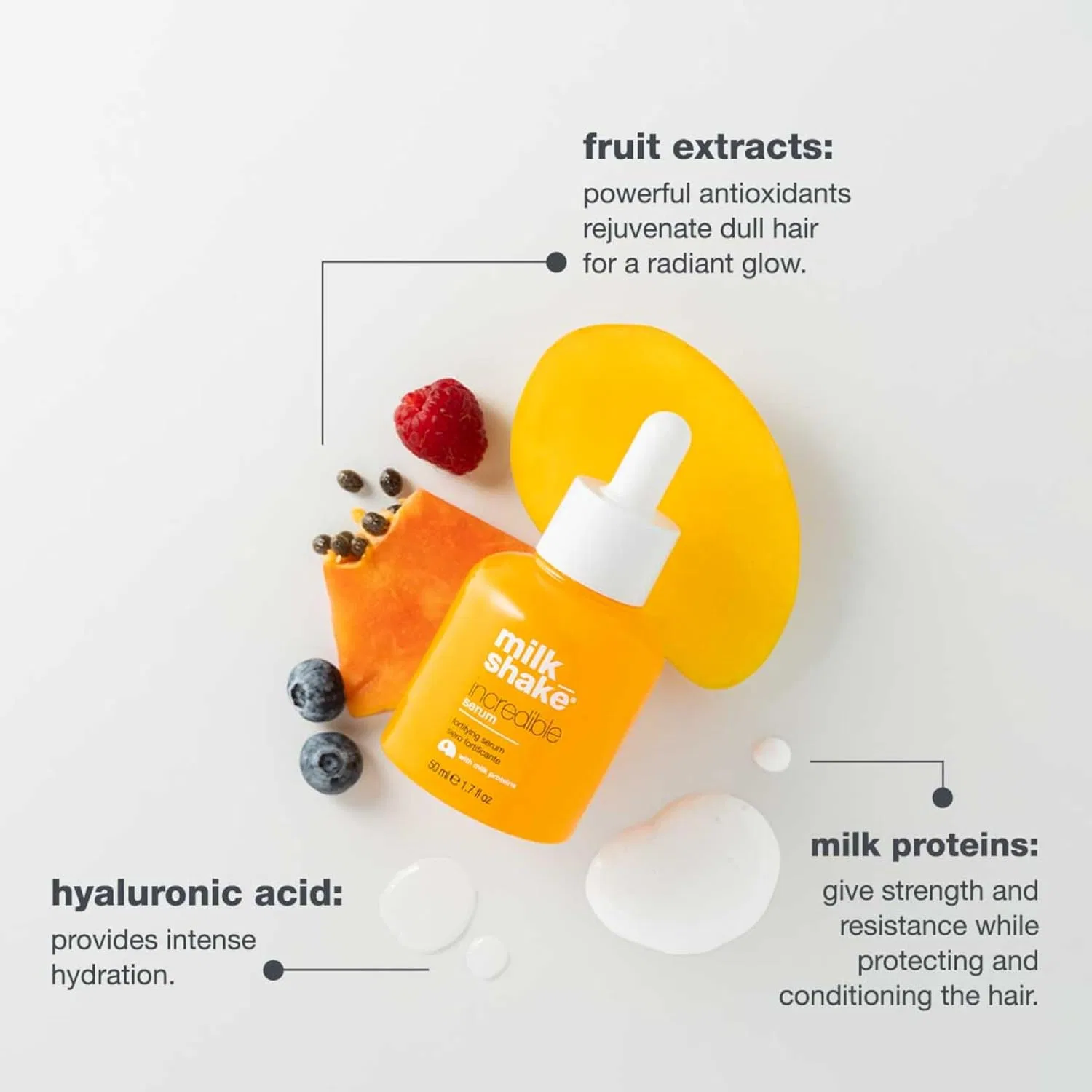 Укрепляющая сыворотка для волос «Incredible Serum» от milk_shake, 50 мл Milk_Shake — фото 4