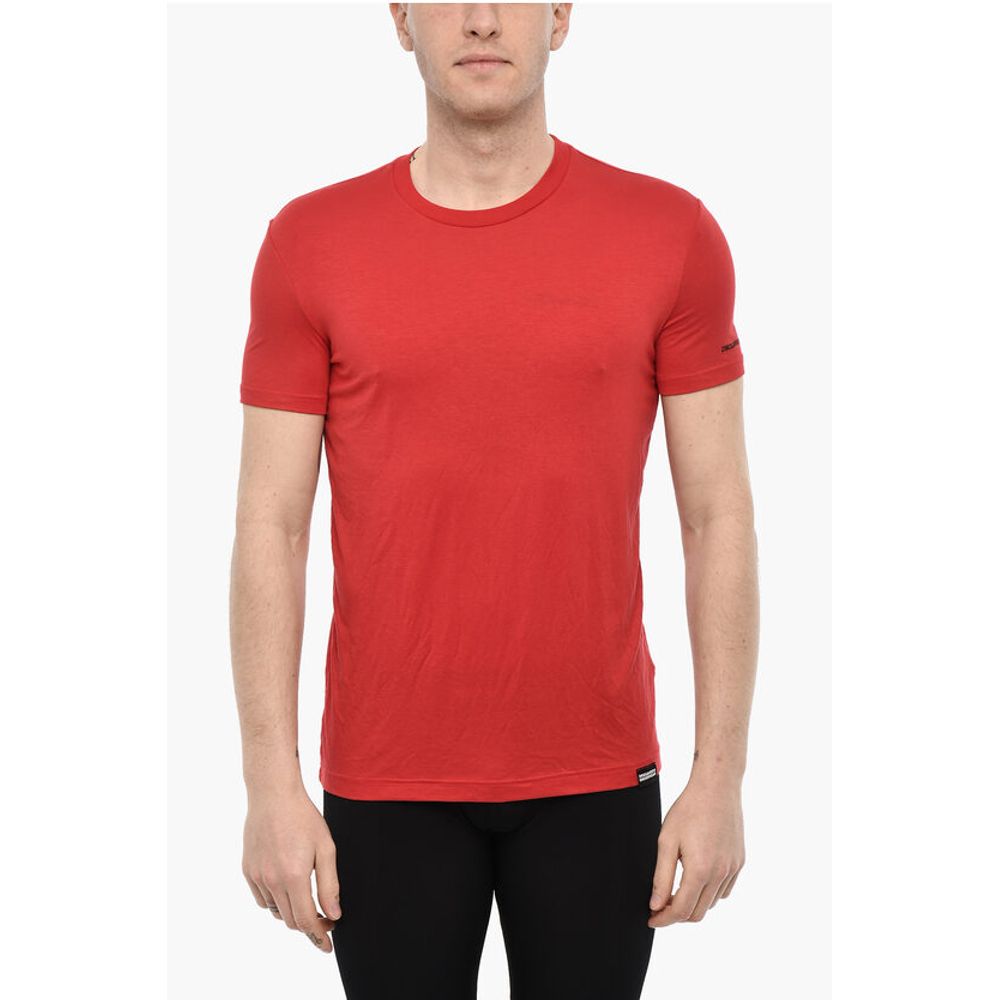 

Футболка с круглым вырезом и логотипом Dsquared2, Red