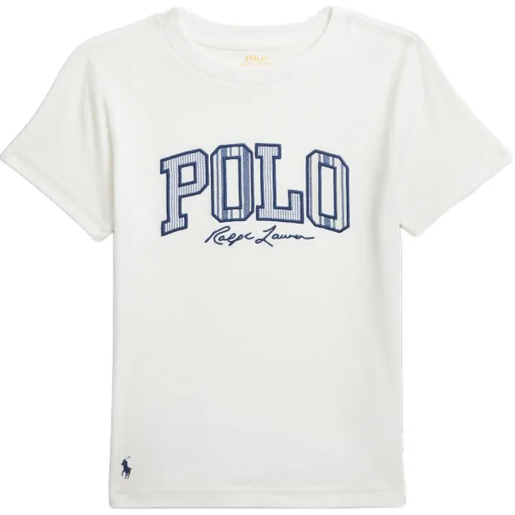 Футболка SS24 Washed White Kids' Polo Ralph Lauren